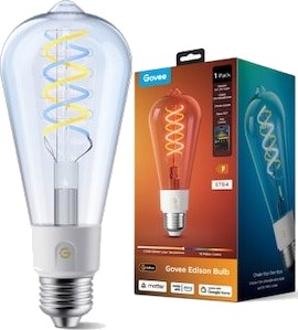 Govee Smart Edison Pære E27 RGBWW LED Lampe ST64 Govee Smart Edison Pære E27 RGBWW LED Lampe ST64