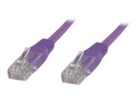 MicroConnect - Nettverkskabel - RJ-45 (hann) til RJ-45 (hann) - 2 m - UTP - CAT 6 - purpur