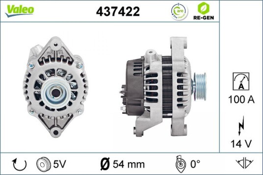 Dynamo VALEO 437422 Dynamo VALEO 437422