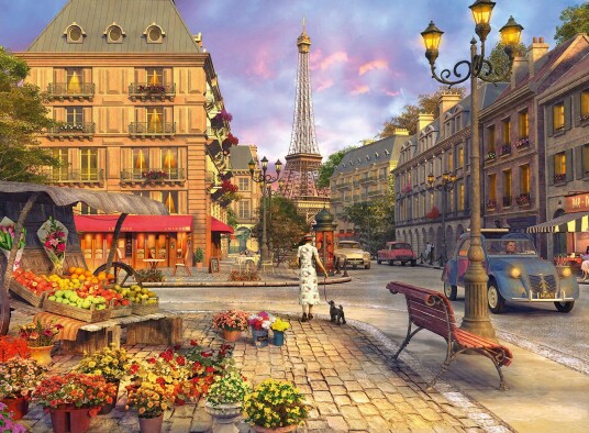 Ravensburger - Puzzle An Evening Walk 500p 12000198 Ravensburger - Puzzle An Evening Walk 500p 12000198