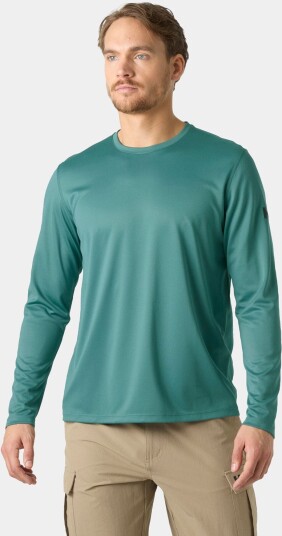 Helly Hansen HH Tech Crew Longsleeve 2.0 Herre Grønn 2xl