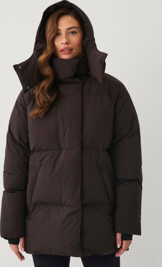 Áhkká Pufferjakke Down Puffer Jacket Brun Áhkká Pufferjakke Down Puffer Jacket Brun