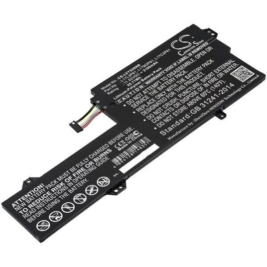Lenovo IdeaPad 320S-13IKB(81AK0036GE) batteri (3100 mAh 11.52 V, Sort)