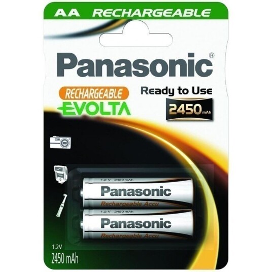 Panasonic Oppladbart Batteri Aa 2450 Mah Panasonic Oppladbart Batteri Aa 2450 Mah