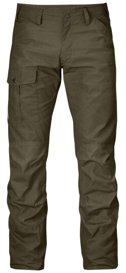 Fjällräven Men's Nils Trousers Long Dark Olive 56, Dark Olive