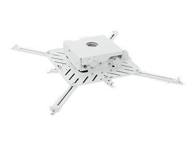 Chief Extra-Large Universal Tool-Free Projector Mount - Includes Interface - White monteringskomponent - lav profil - for projektor - hvit Chief Extra-Large Universal Tool-Free Projector Mount - Includes Interface - White monteringskomponent - lav profil - for projektor - hvit