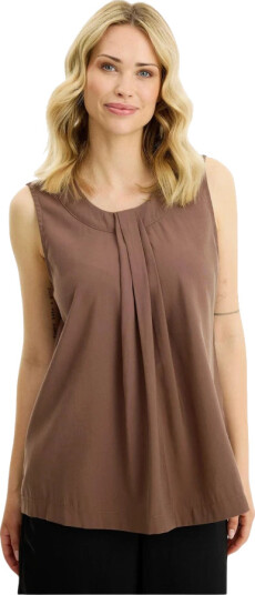 IN Front Dame Topper Brun 2XL,