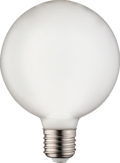 Globen Lighting Lyspære E27 LED 3-trinns dimbar Globe 125 mm 0,4-7W opal Globen Lighting Lyspære E27 LED 3-trinns dimbar Globe 125 mm 0,4-7W opal