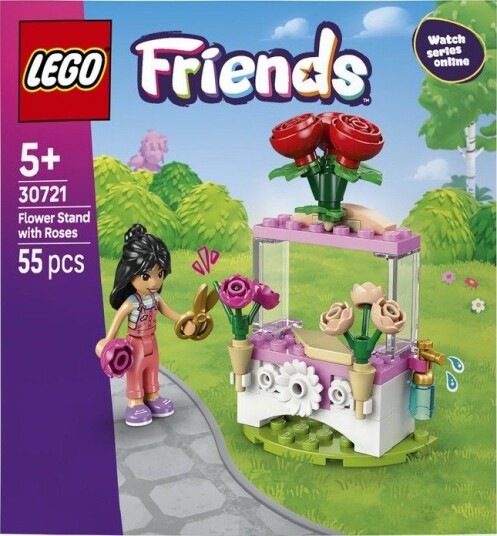 Lego Friends 30721 Blomsterbod med Roser - Byggeleker for Kreativ Lek