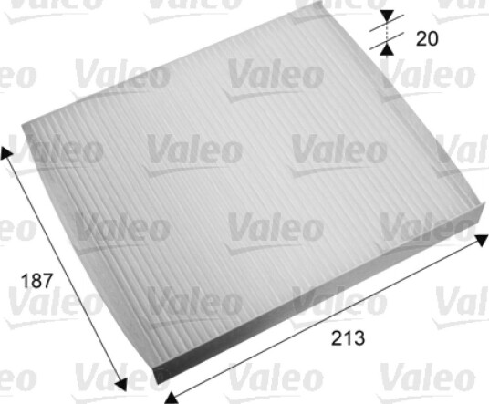 Kupefilter VALEO 715668