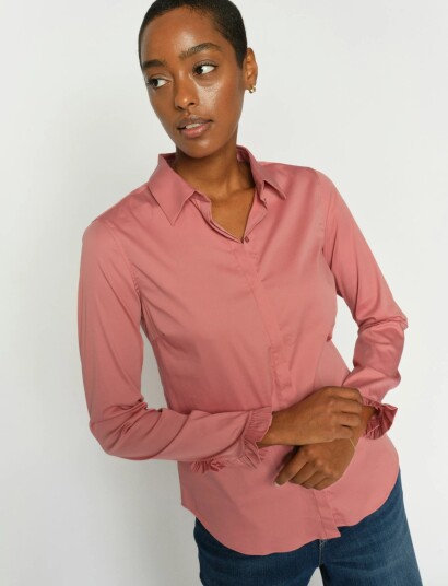 MOS MOSH Mmmattie Flip Shirt Pink XS