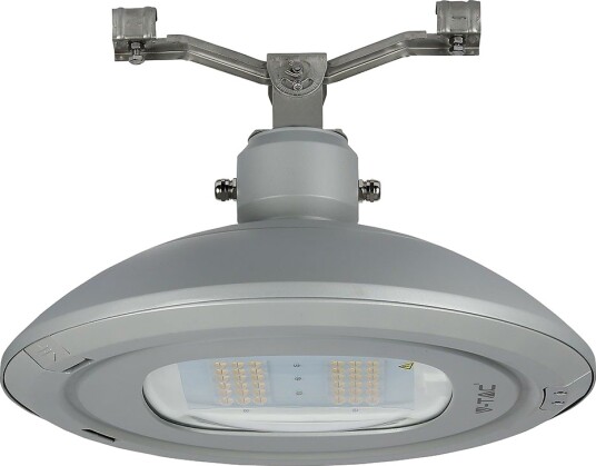 V Tac 100W LED veiarmatur for wireoppheng 130lm/W Samsung LED chip IP65 4000K grå IK08 Kulør : Nøytral