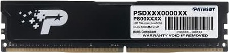 Patriot Signature Line DDR4 DIMM 32GB 2666MT/s CL19 PSD432G26662 Patriot Signature Line DDR4 DIMM 32GB 2666MT/s CL19 PSD432G26662