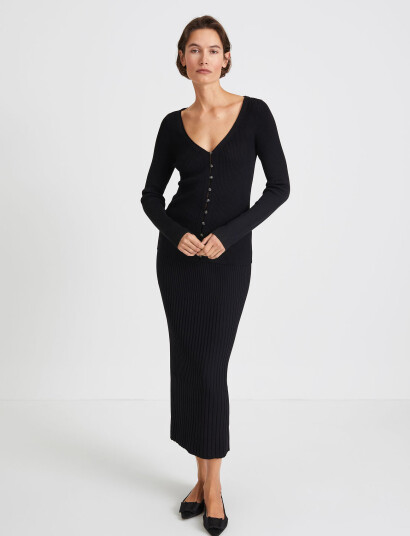 Stylein Perline Cardigan - Black - L Stylein Perline Cardigan - Black - L