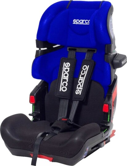 Sparco SK800I_BL Bilbarnestol Med Isofix Gruppe 1+2+3 9 Mnd-12 År