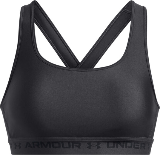 Under Armour Women's UA Crossback Mid Bra Black S