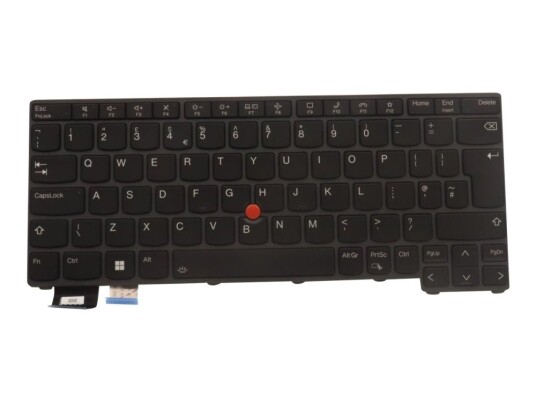 Primax - Erstatningstastatur For Bærbar Pc - Med Trackpoint - Bakbelysning - Qwerty - Storbritannia - Svart - Fru - For Thinkpad L13 Gen 3 L13 Yoga Gen 3 X13 Gen 3 Primax - Erstatningstastatur For Bærbar Pc - Med Trackpoint - Bakbelysning - Qwerty - Storbritannia - Svart - Fru - For Thinkpad L13 Gen 3 L13 Yoga Gen 3 X13 Gen 3