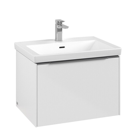 Villeroy & Boch  Subway 3.0 Servantskap m/1 skuff 622x429x478 mm Hvit Høyglans