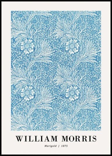 William Morris Marigold Pattern 1875 Plakat Plakat / 40x50cm