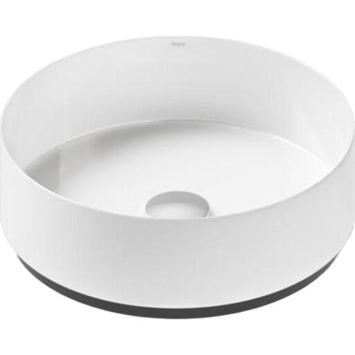 Alape Unisono servant, Ø37,5 cm, hvit