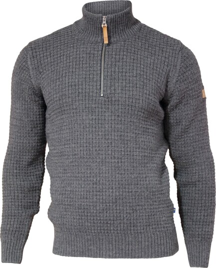 Ivanhoe Men's Moritz Half Zip Grey, XXL
