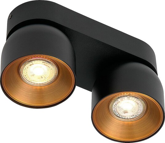 Nordlux Spotlight Pitcher 2 Spot Svart Spotlys