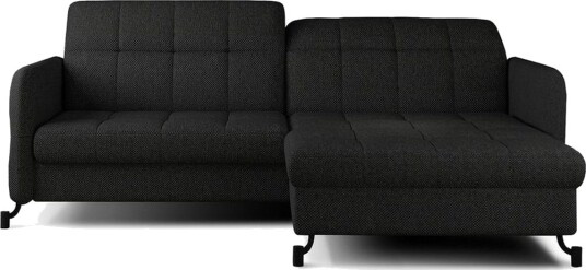 Seksjon Eltap Lorelle 225x160x105 cm Inari 100 Svart Høyre