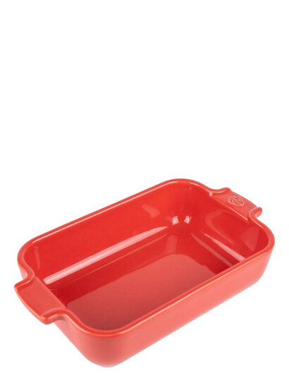 Peugeot Appolia Rektangulært Fad 22 Cm Rød Red 22 CM Peugeot Appolia Rektangulært Fad 22 Cm Rød Red 22 CM