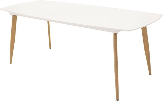 Polar spisebord 100x240 cm hvit.