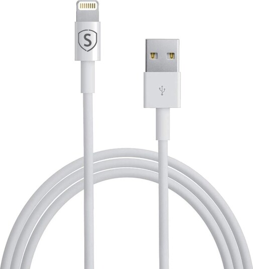 SiGN Lightning-kabel til iPhone / iPad, 2.4A, 12W, MFi-sertifisert- 3m