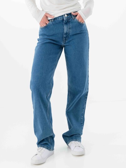 Selected Femme Straight Bea Kori Mid Waist Jeans Denim 29/32