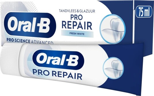 ORAL-B Pro-Science Advanced Tannkrem Pro Repair Fresh White 75 ml ORAL-B Pro-Science Advanced Tannkrem Pro Repair Fresh White 75 ml