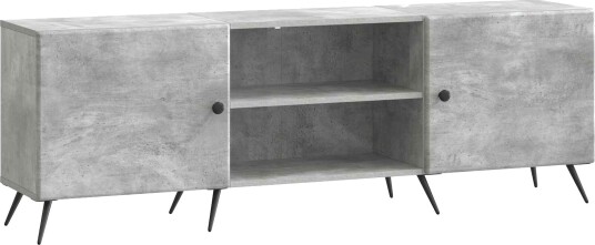 TV skap Betonggrå 150 x 31 x 50 cm Konstruert tre