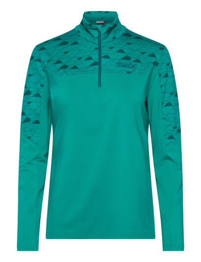 Swix Infinity Light Half Zip W Green XS