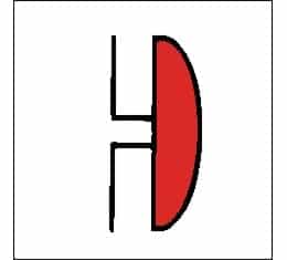 BELL FIRE ALARM Alu-plate 15x15cm BELL FIRE ALARM Alu-plate 15x15cm
