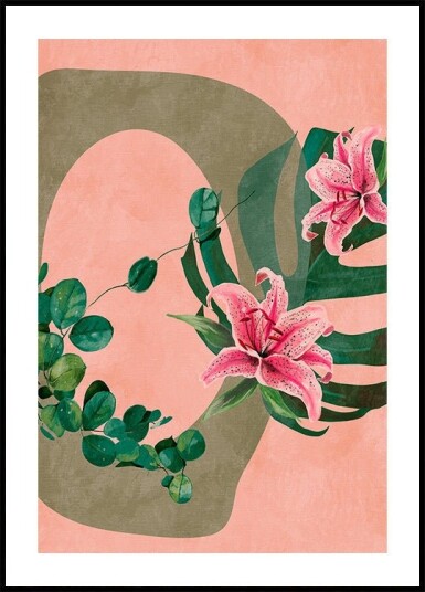 Leaves More 11 Kopie Plakat / 50x70cm