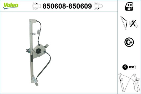 Vindusheis VALEO 850608