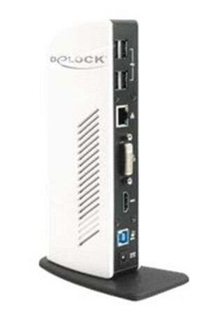 DeLOCK USB 3.0 Port Replicator - portreplikator DeLOCK USB 3.0 Port Replicator - portreplikator