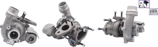 Turbolader TURBO MOTOR PA54359700028 Turbolader TURBO MOTOR PA54359700028