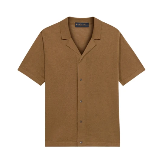 Brooks Brothers, Herre, Skjorter, Brun, XL, Brooks Brothers, Herre, Skjorter, Brun, XL,