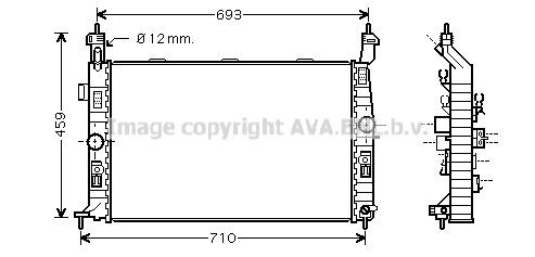 Radiator AVA Clever Choice OL2345 Radiator AVA Clever Choice OL2345