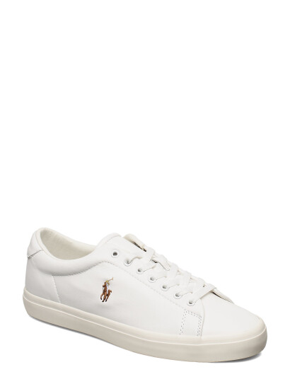 Ralph Lauren Polo Longwood Leather Sneaker White 38