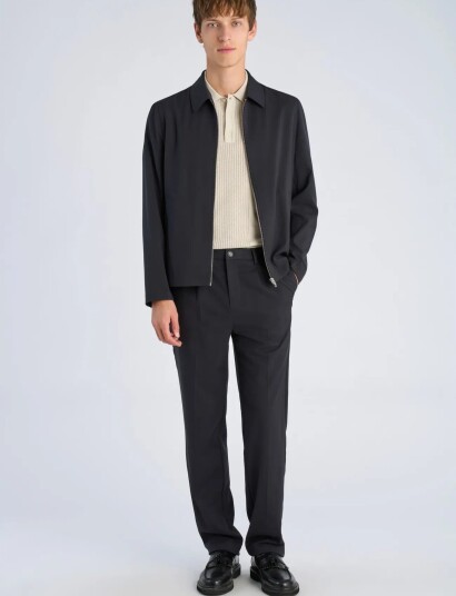 Lindbergh Stretch Twill Blouson Navy XXL