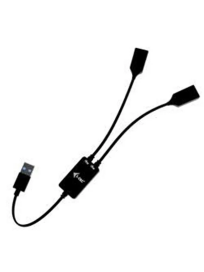 i Tec USB A Hub 2 Port Black U3CBLHUB2A i Tec USB A Hub 2 Port Black U3CBLHUB2A