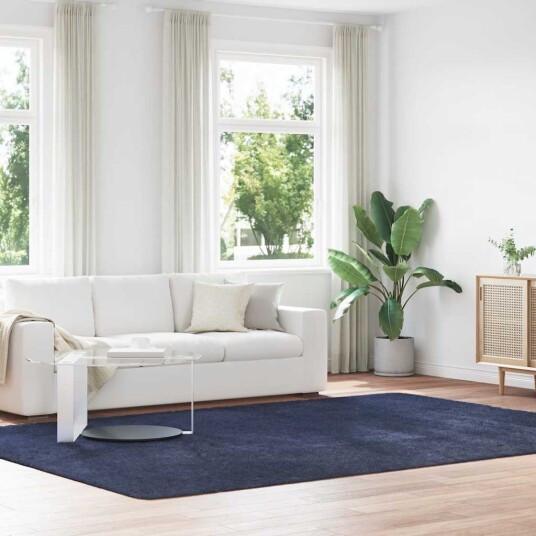  Flossteppe med lang luv NAVARRA marine 240x340 cm polyester 8721158558459