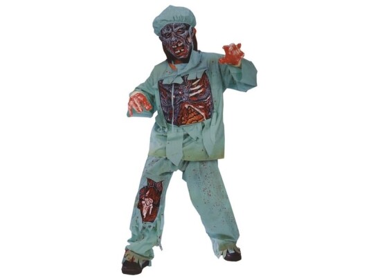Morris Costumes Zombie Doctor Kostume