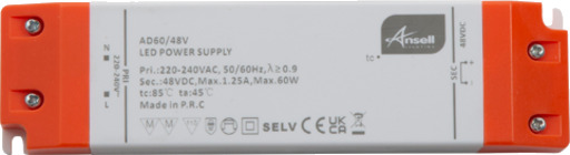 Ansell Lighting LED driver 48V 60W