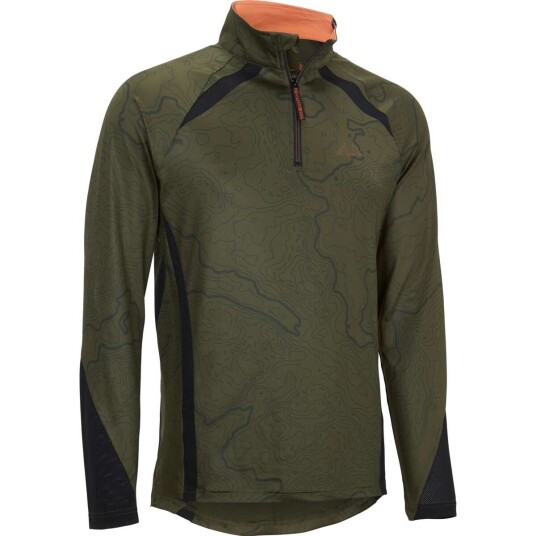 Swedteam Alpha Antibite Sweater Half zip Printed Green 2XL