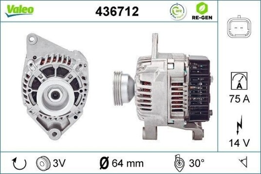 VALEO 436712 Dynamo