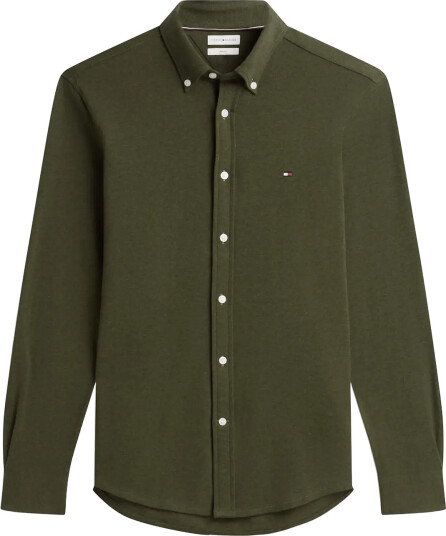 Tommy Hilfiger Knitted Shirt Sf Khaki green L